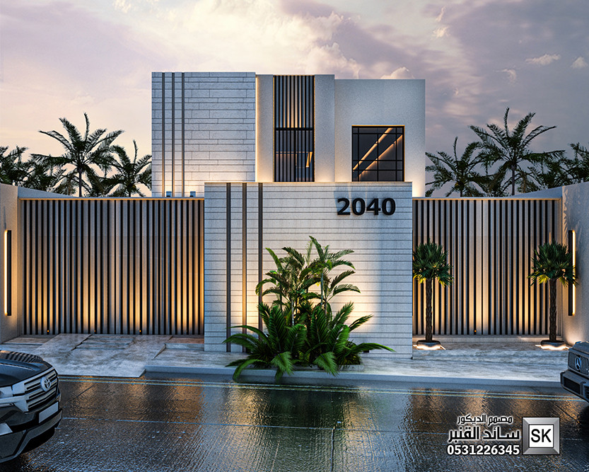 أجمل واجهات الفلل في الرياض لعام 2026