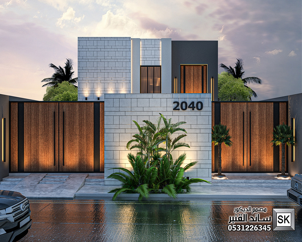 واجهات قصر مصغر فاخر في الرياض 2026