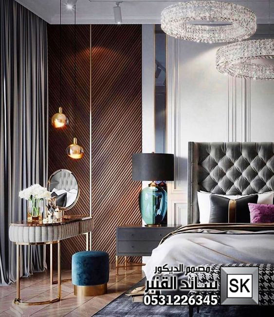 تصميم ديكور داخلي فاخر في الرياض