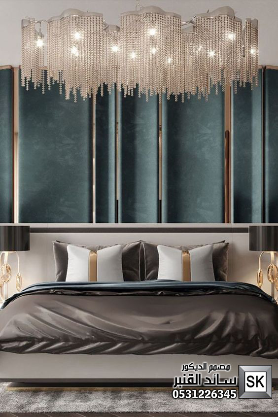 ديكور داخلي غرف نوم رئيسية فندقية في الرياض