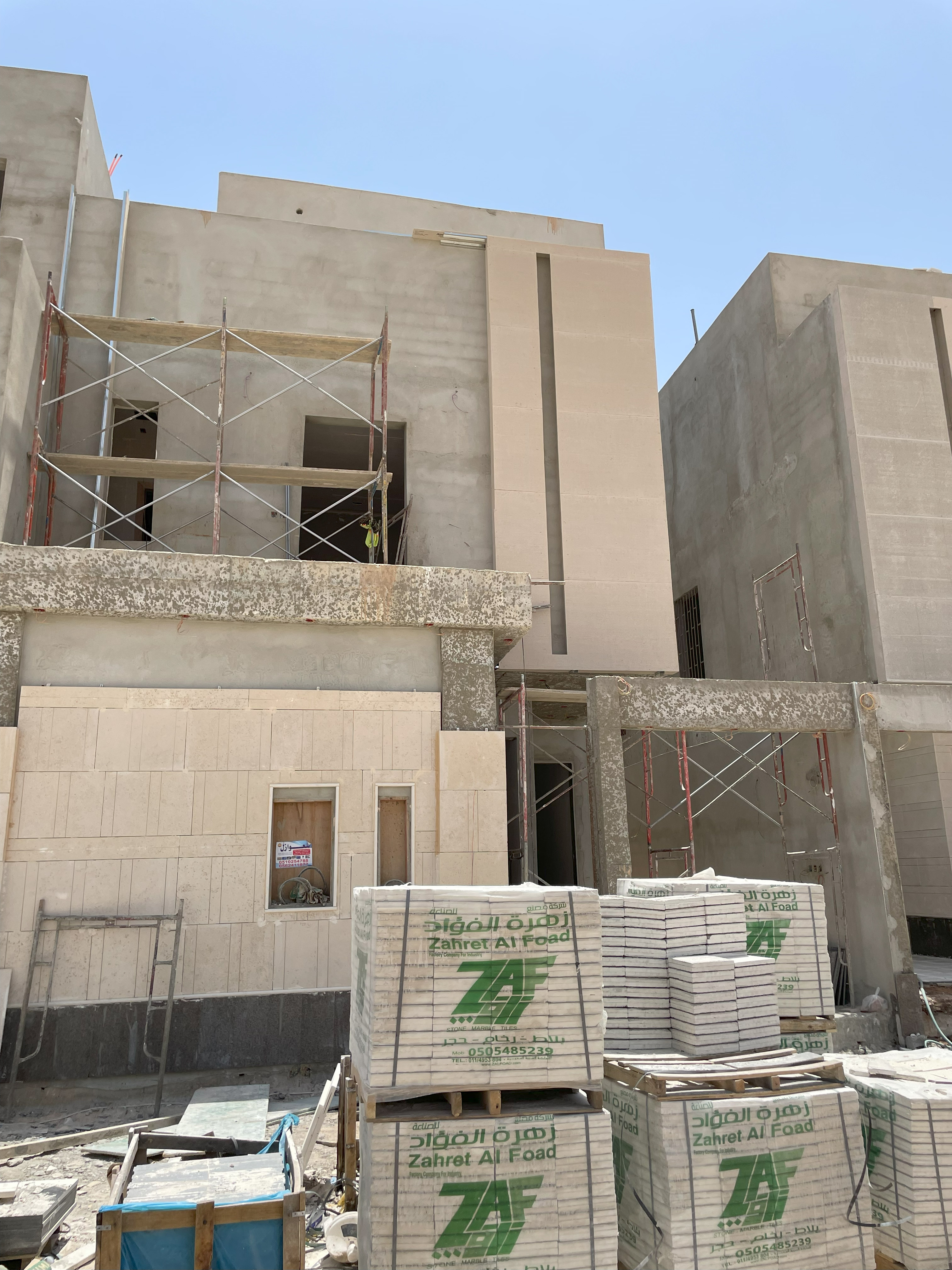 تشطيب واجهات حجر نساح . ضرما حجر وجه الجبل رخام ترفنتينو شامل تصميم و إشراف مجاني بالرياض 0531226345