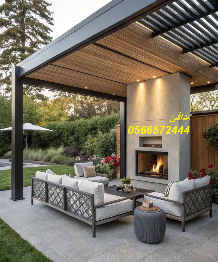 يكورات مدافئ .مدافئ امريكيه