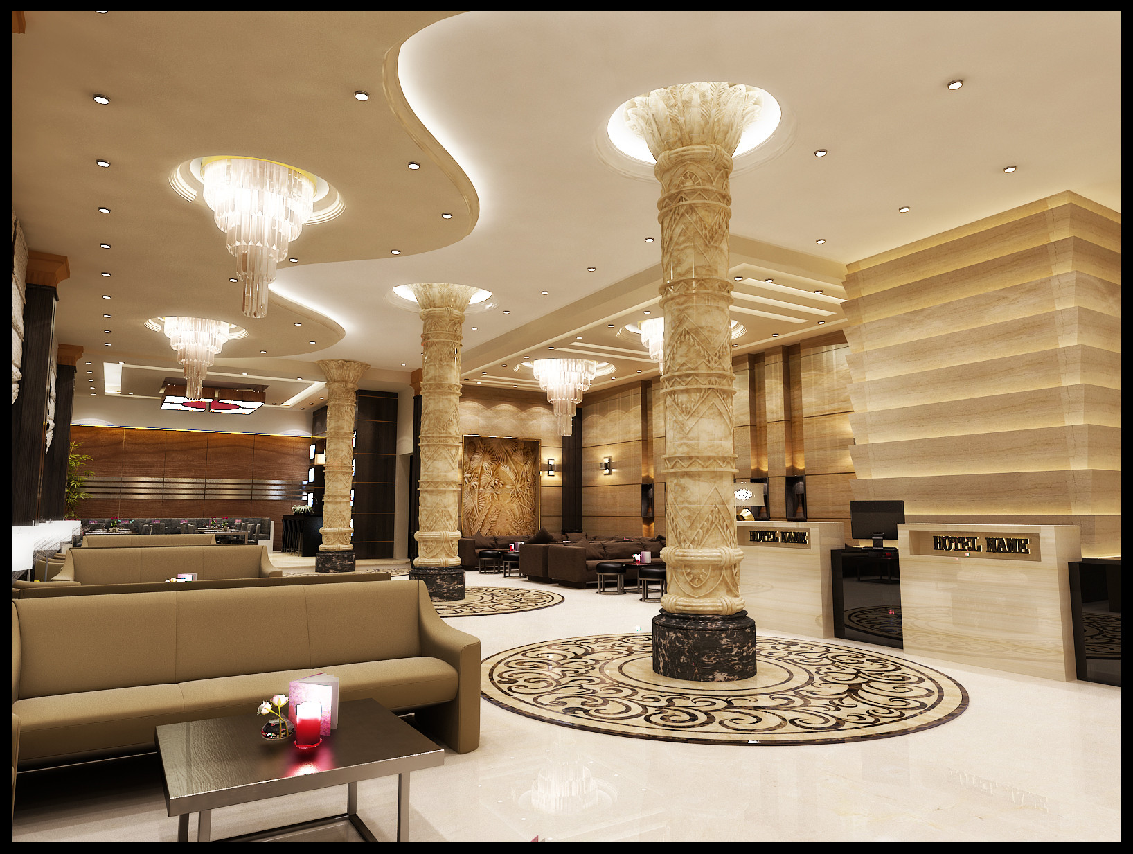 تصميم و تشطيب شقق فندقية فخمة في الرياض جوال 0531226345