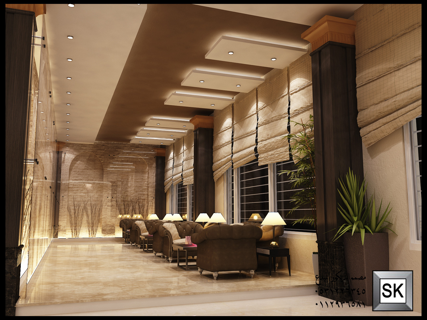 تصميم و تشطيب شقق فندقية فخمة في الرياض جوال 0531226345