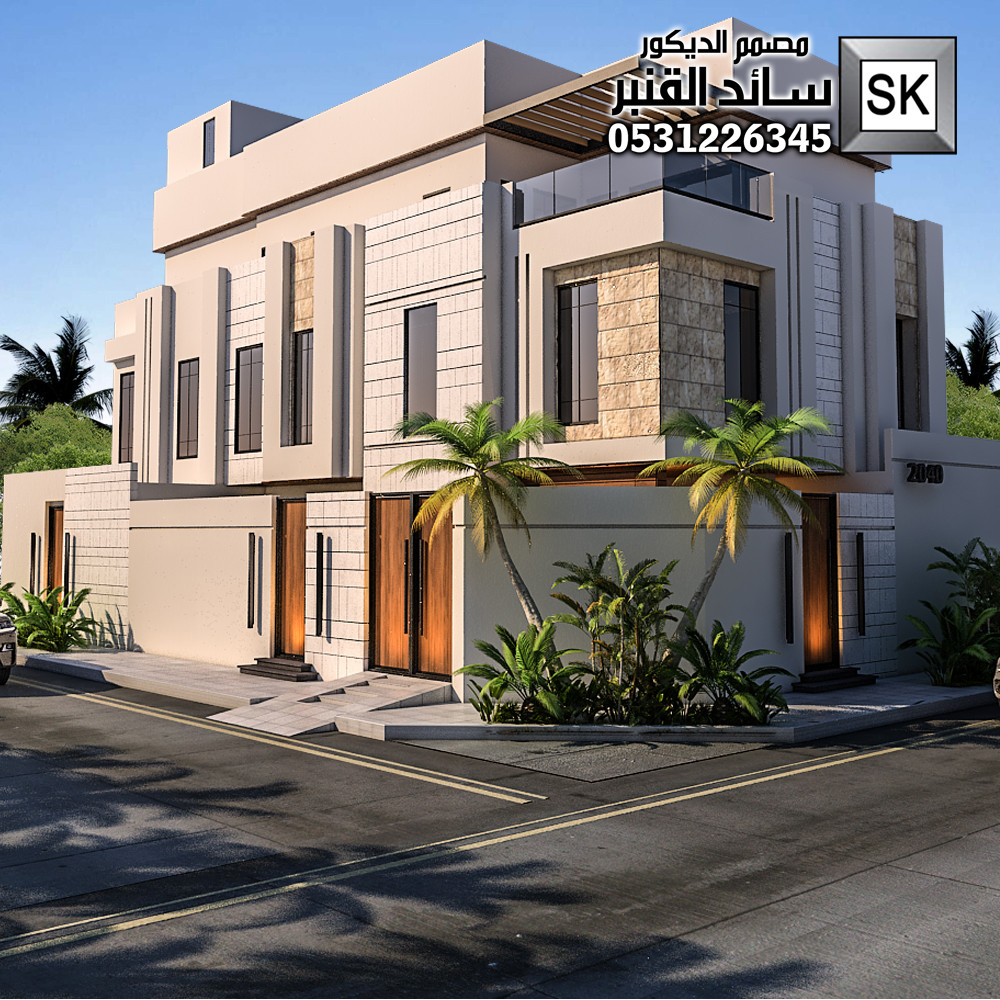 نشطيب واجهة فيلا حجر وجه الجبل و حجر الرياض و رخام ترفنتينو في الرياض 0531226345