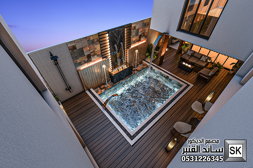 لاندسكيب منزلي فاخر في الرياض 0531226345