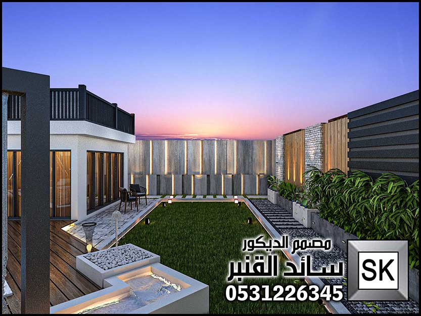 تشطيب لاندسكيب مزارع و شاليهات في الرياض 0531226345