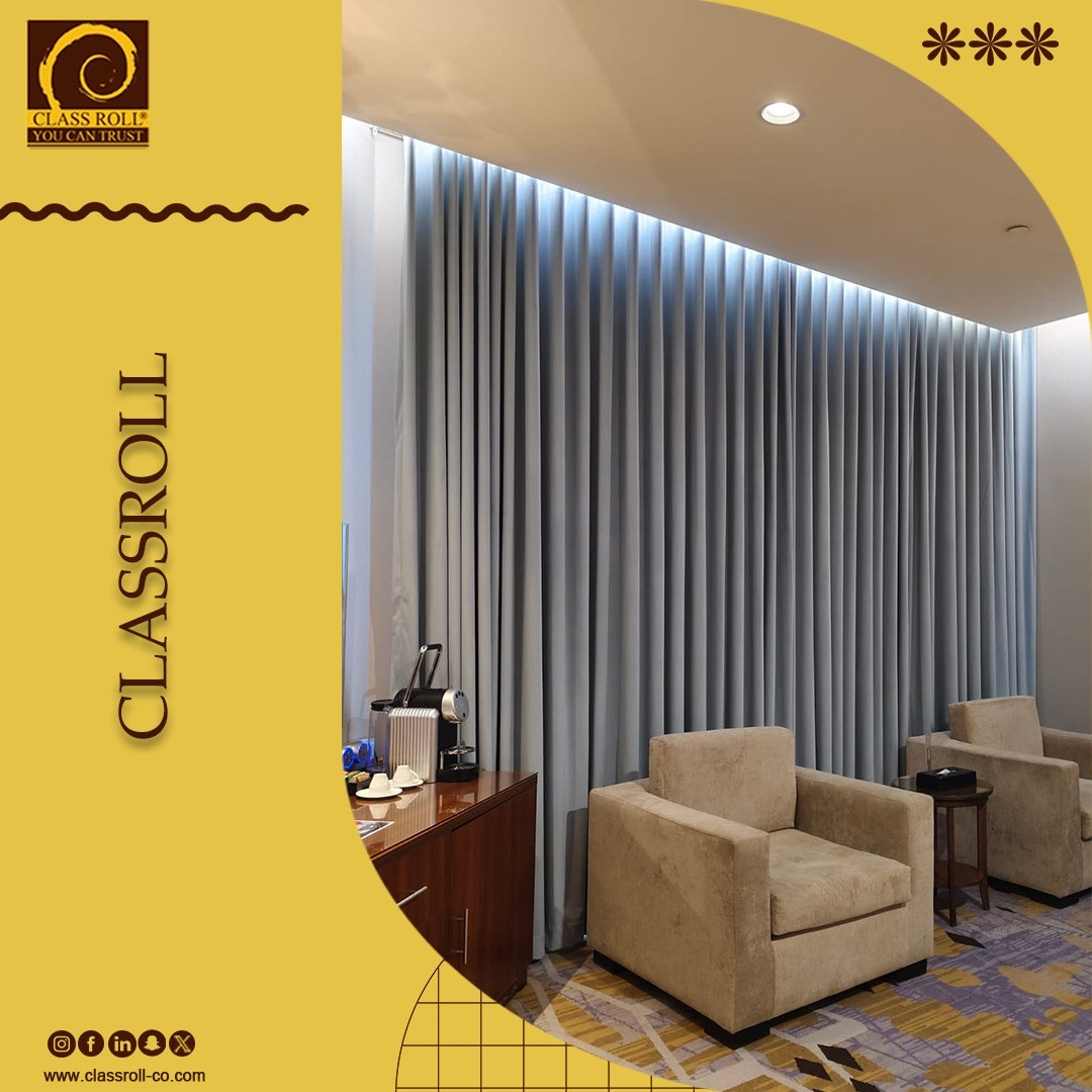 تفصيل وتركيب ستائر فاخرة – رول، بلاك آوت، وجميع الأنواع