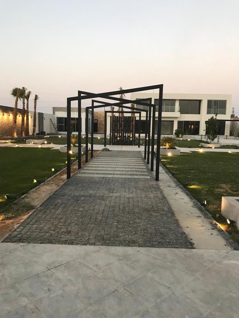 تشطيب لاندسكيب إستراحات و مزارع في الرياض 0531226345