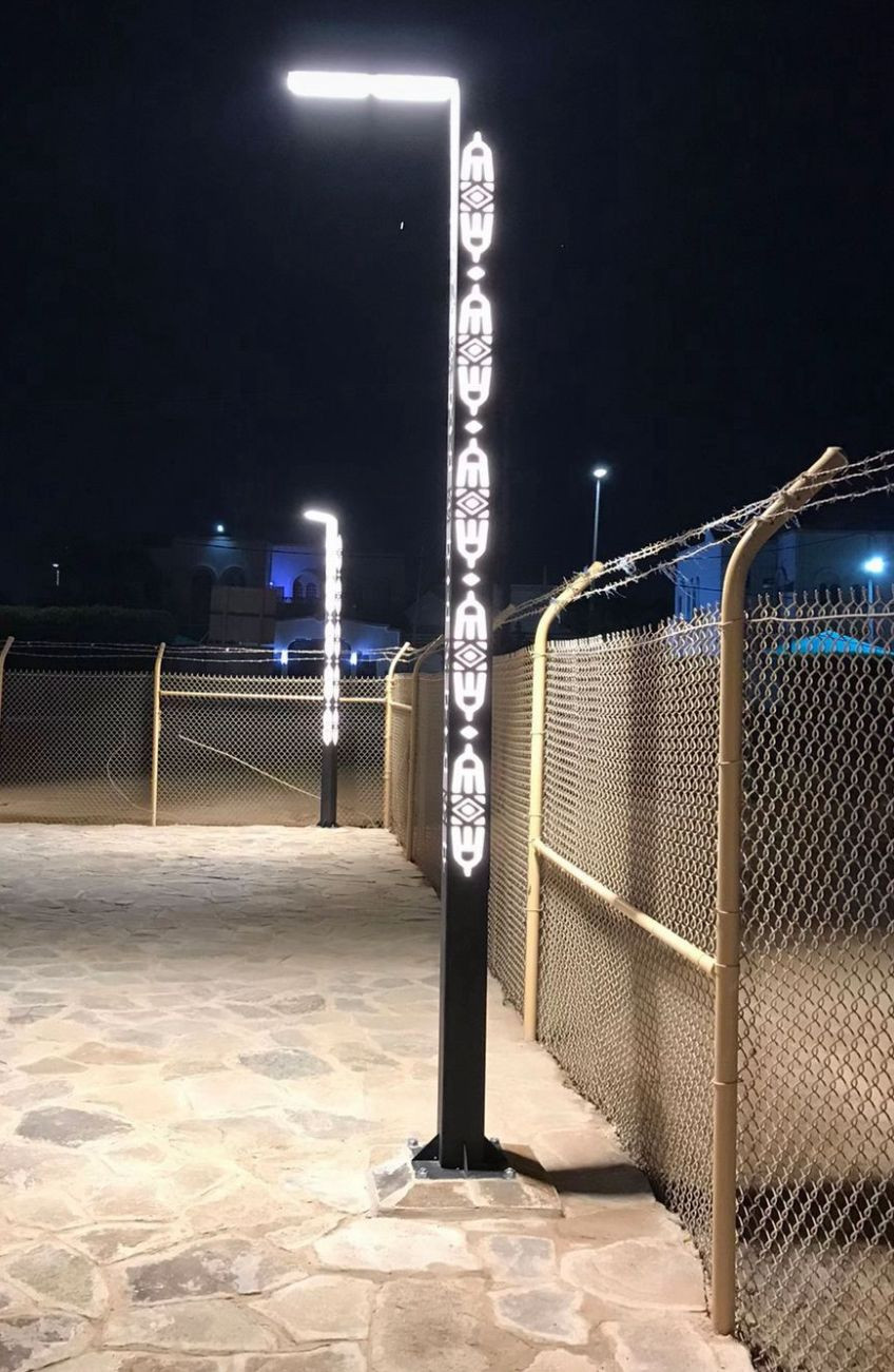 رهج لاعمدة انارة الشوارع واعمدة الانارة التجميلية والكهرباء