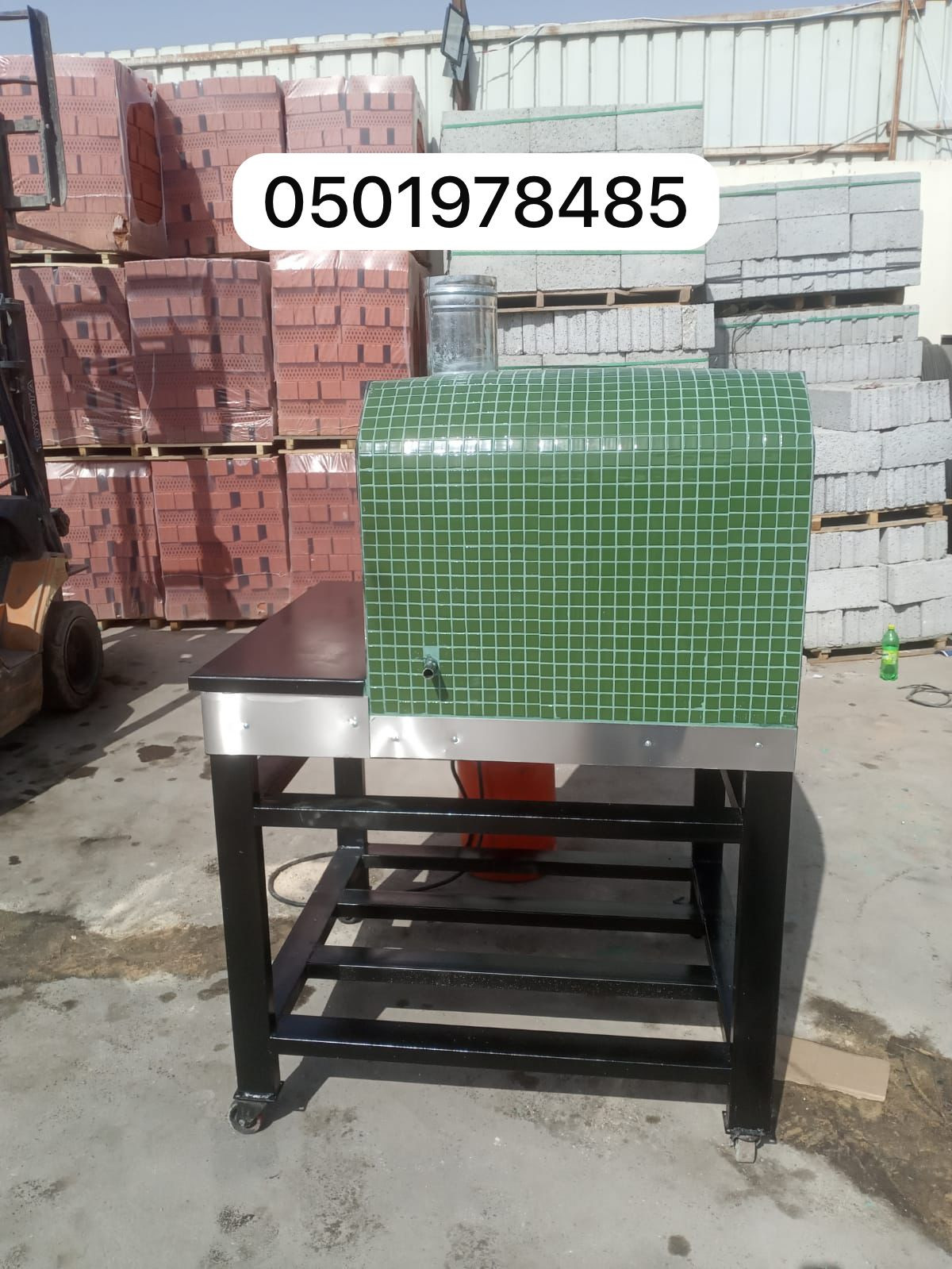 فرن بيتزا نابولي غاز