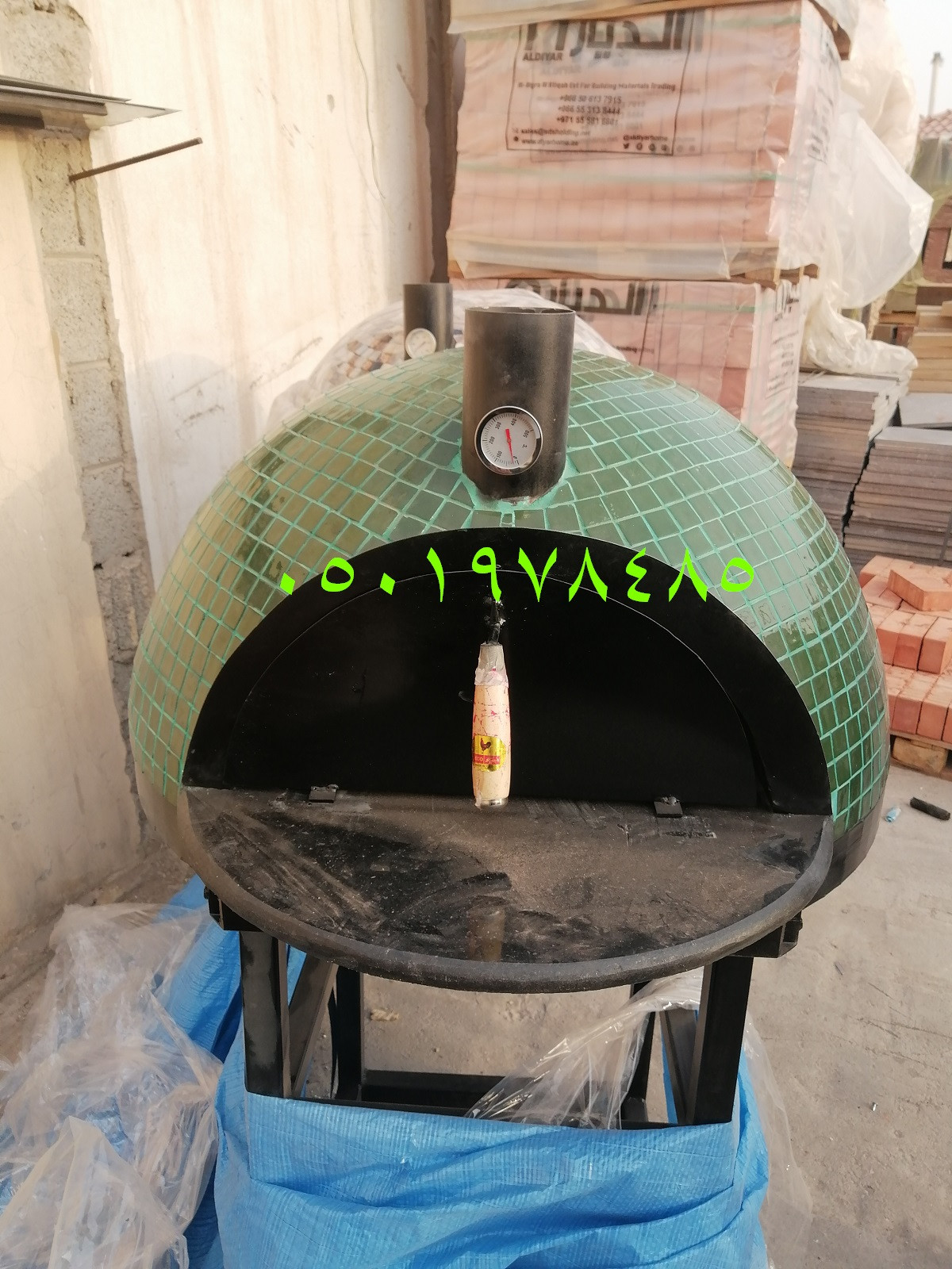 فرن بيتزا نابولي غاز