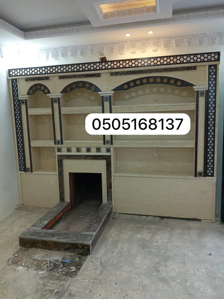 تركيب مشبات بمختلف أنواعها، سواء مشبات حجر طبيعي، مشبات رخامية، مدافئ أوروبية حديثة، أو مشبات