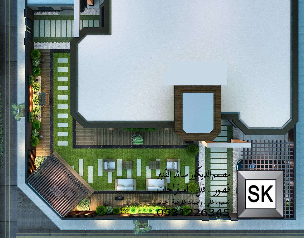 لاندسكيب في الرياض 0531226345