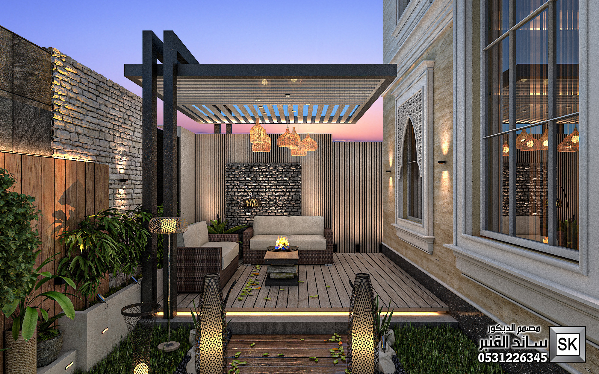 مصمم لاندسكيب محترف في جدة 0531226345