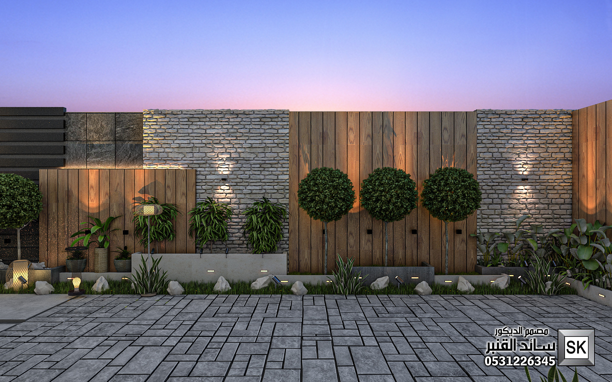 مصمم لاندسكيب محترف في جدة 0531226345