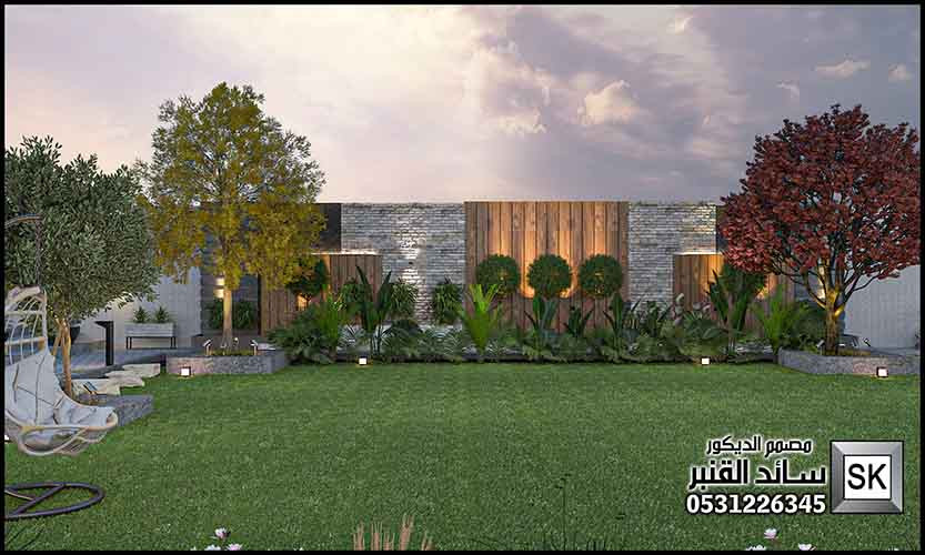 تشطيب لاندسكيب إستراحات و مزارع في العمارية بالرياض 0531226345