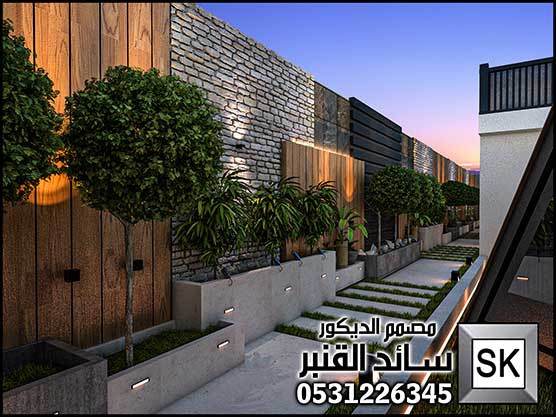 مصمم لاندسكيب إستراحات محترف في الدمام 0531226345