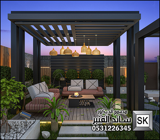 تشطيب لاندسكيب إستراحات في القصيم 0531226345