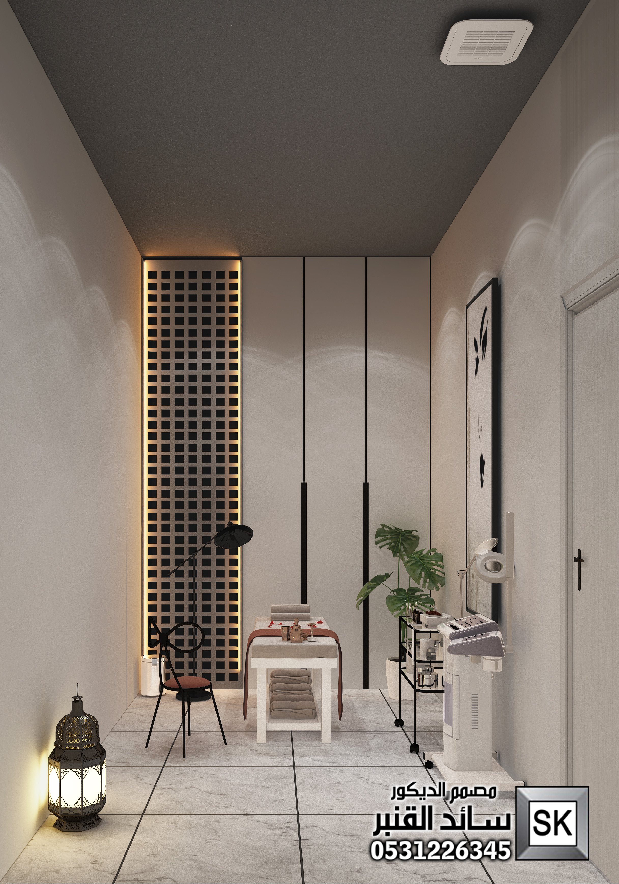 تصميم سبا و حمام مغربي و صالون تجميل في الرياض 0531226345