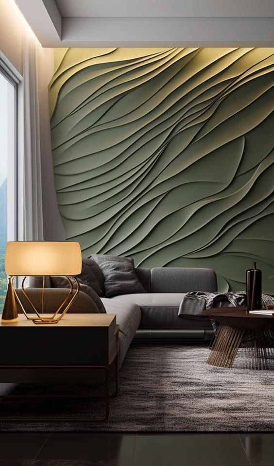 تشطيب جدران خشب حفر ثري دي فاخر في الرياض 0531226345