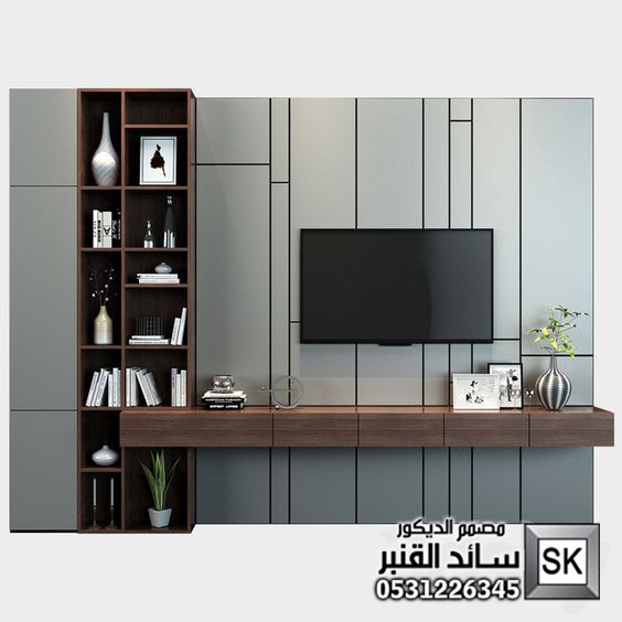 تشطيب جدران تلفاز في الرياض 0531226345