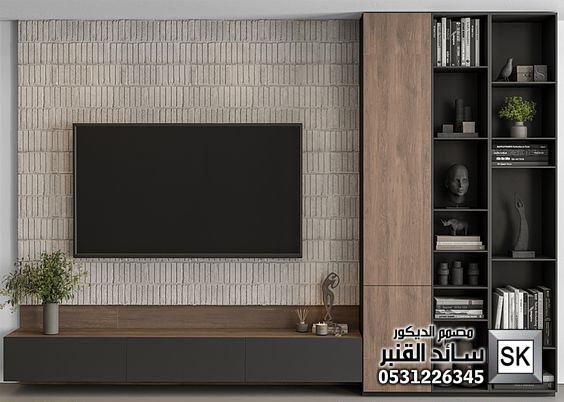 تشطيب جدران تلفاز في الرياض 0531226345