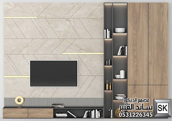 جدران تلفاز فخمة للمجالس و الصالات في الرياض 0531226345