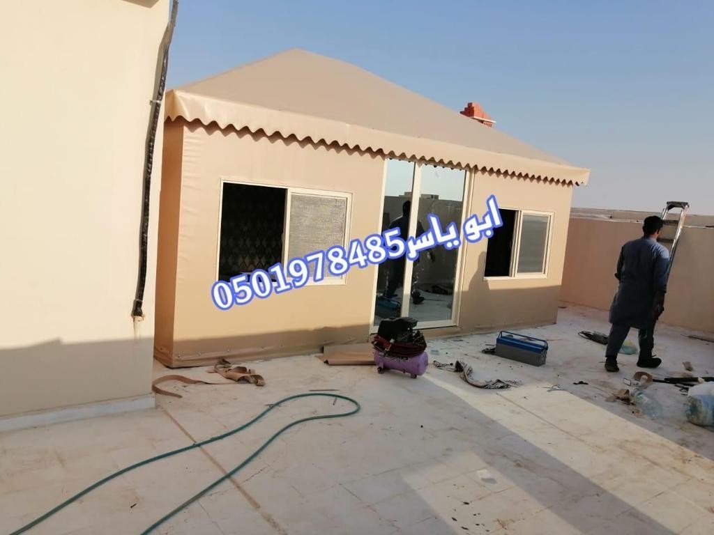 خيام منزلية في الرياض  تركيب تفصيل خيام بيوت شعر في السطح ال