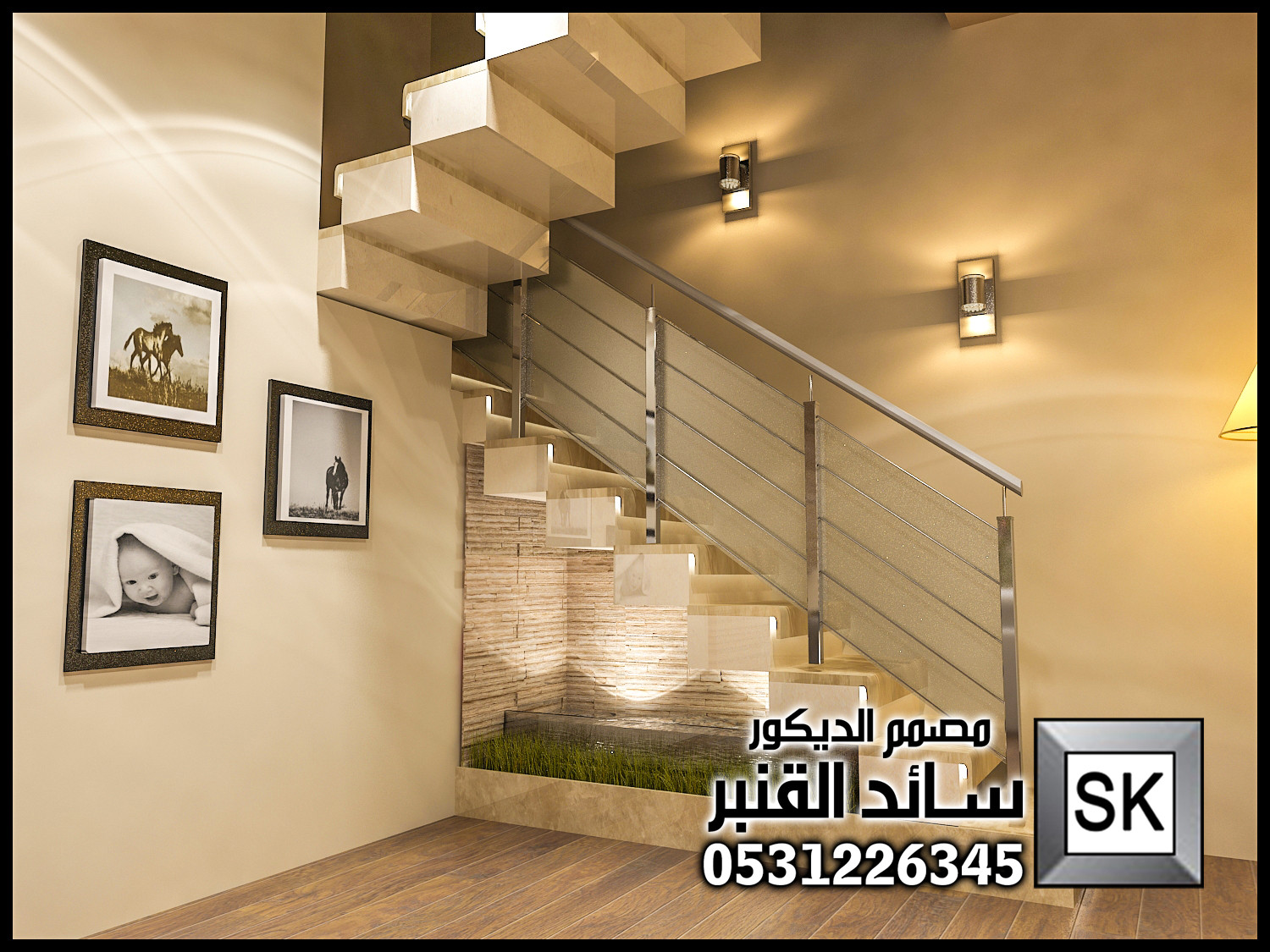 ديكور داخلي فاخر في الرياض