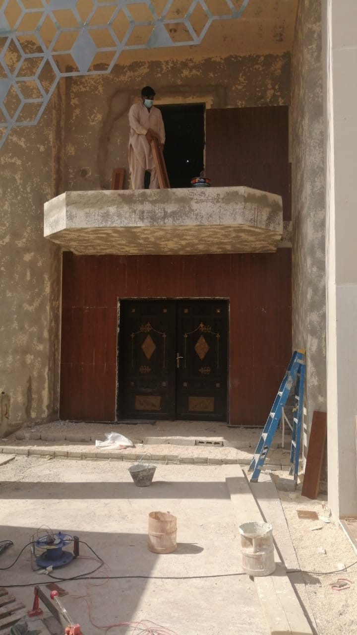 ترميم واجهات خارجية في الرياض شامل التصميم المجاني