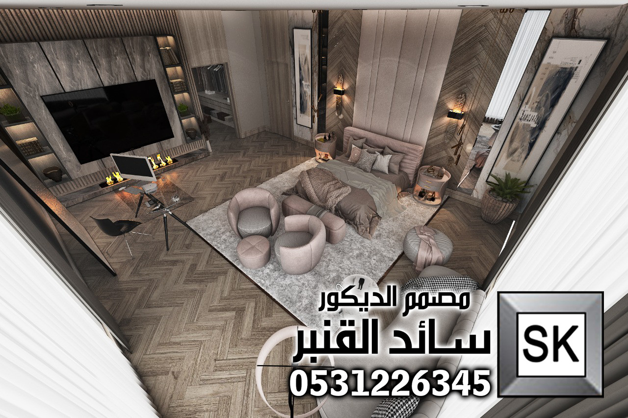 تصميم و تنفيذ ديكور داخلي فاخر في الطائف