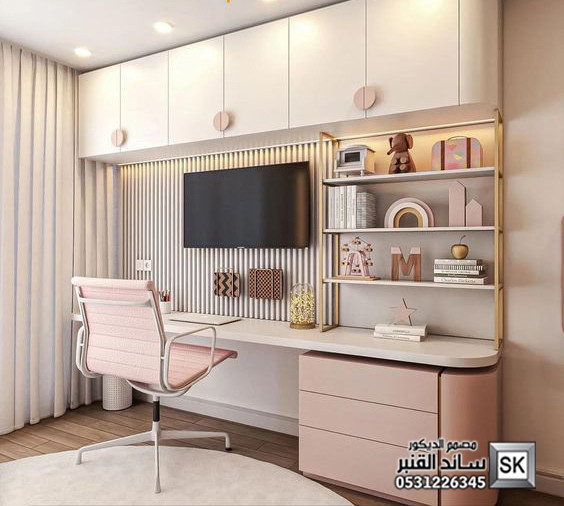 تصميم و تشطيب غرف دراسة و غرف ألعاب فخمة في السعودية