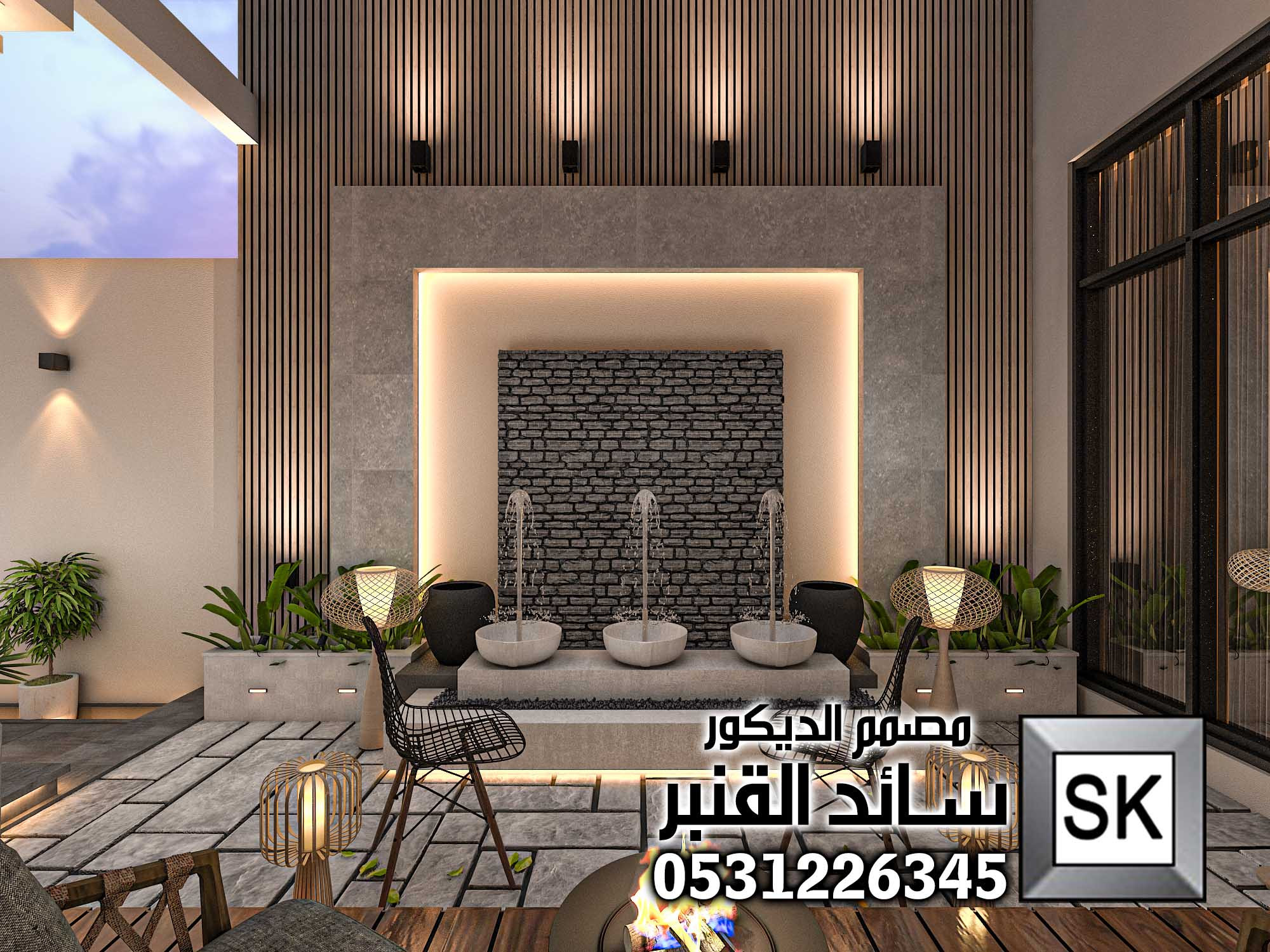 مصمم لاندسكيب منزلي محترف في الطائف