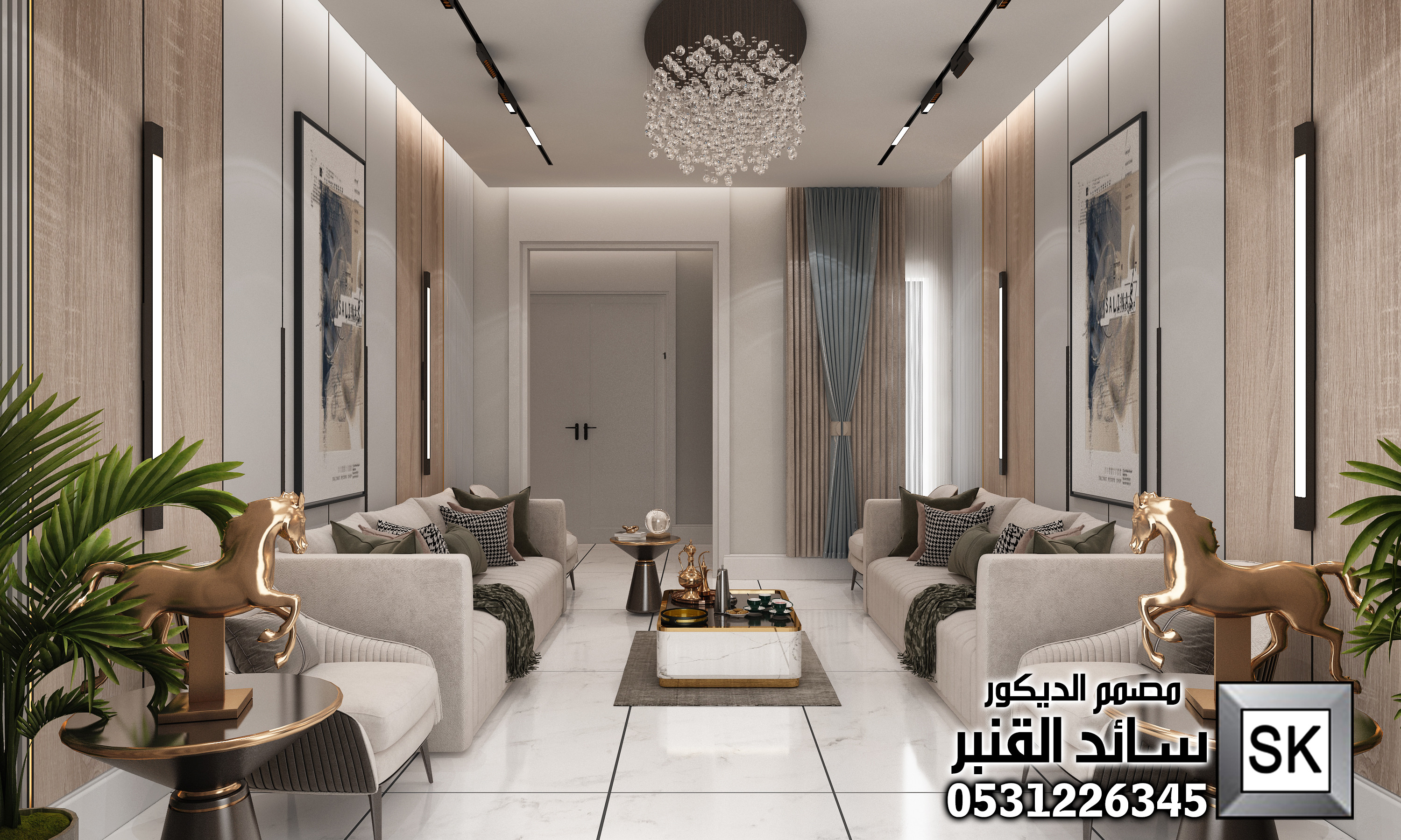 مصمم ديكور داخلي محترف في الرياض