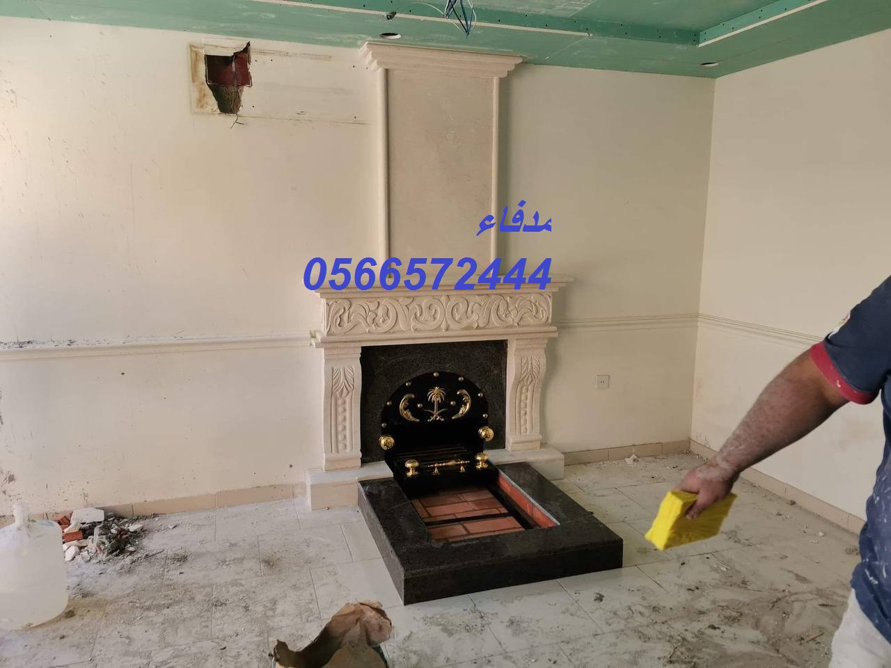 مدافئ أوروبية بأجمل الأشكال شغل مشبات منظم ومرتب تركيب
