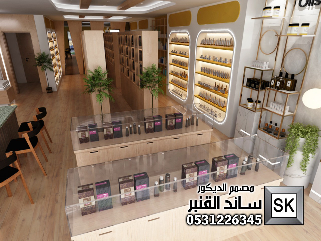 تصميم و تنفيذ محلات تجارية فخمة في الرياض