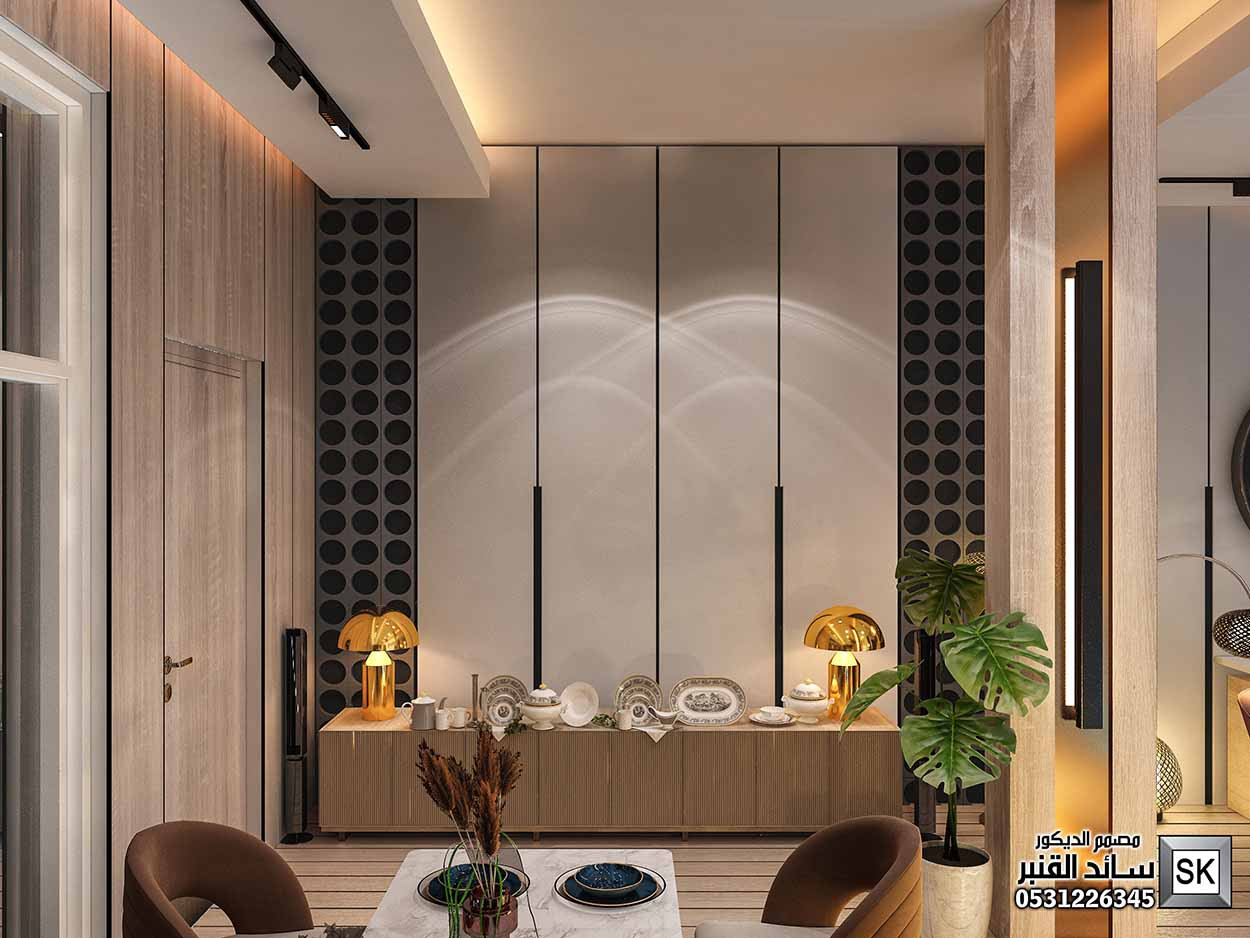 تصميم ديكور داخلي قبو ترفيهي فاخر في الرياض