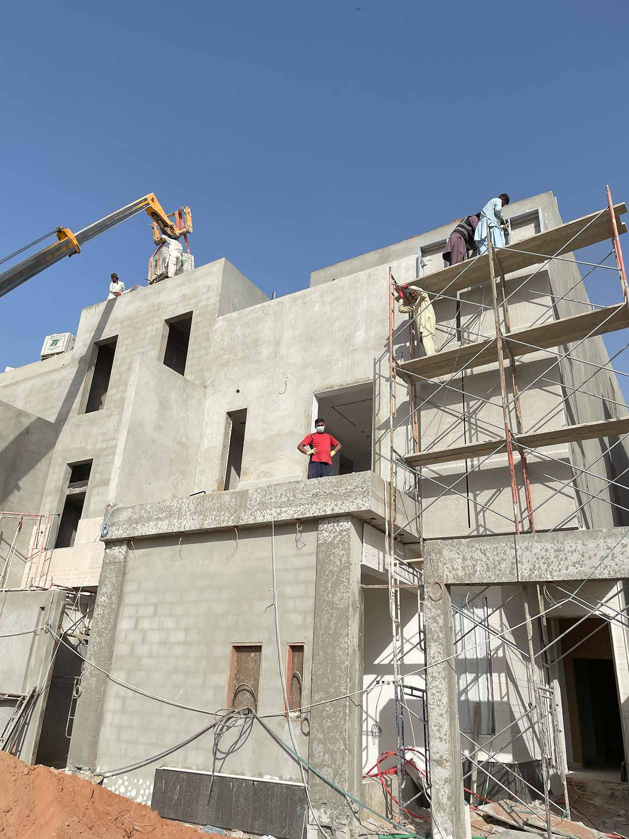 تشطيب واجهات دوبلكس فخمة في الرياض شامل التصميم المجاني