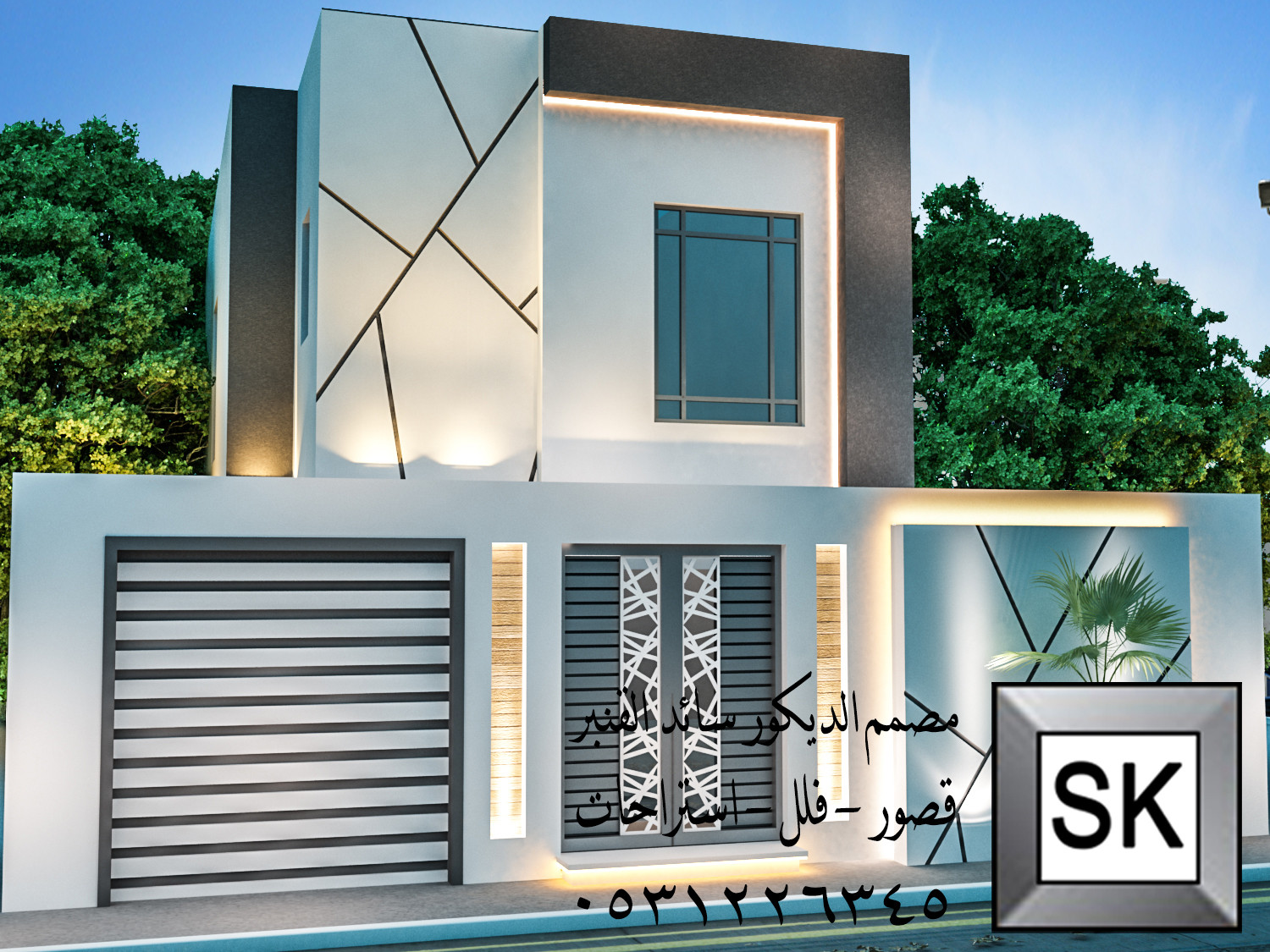 مصمم واجهات خارجية محترف في الرياض