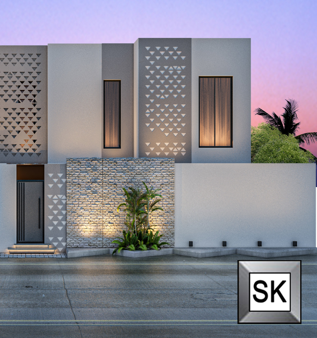 تصميم و تنفيذ تاون هاوس على الكود السلماني في الرياض