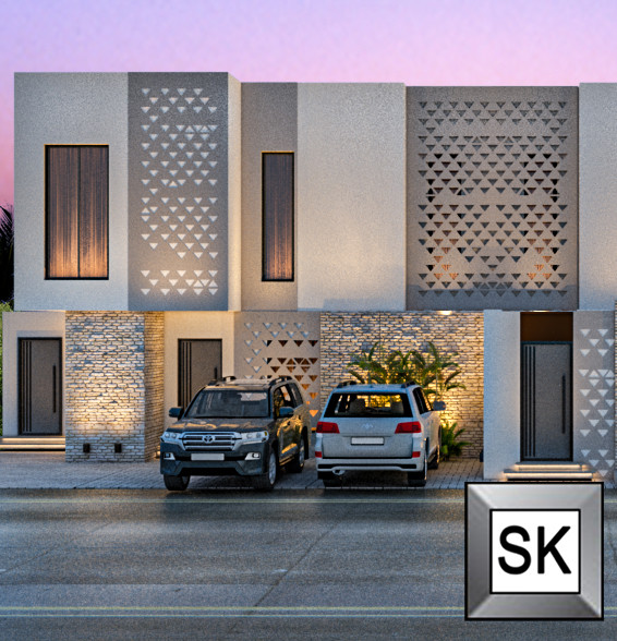 تصميم و تنفيذ تاون هاوس على الكود السلماني في الرياض