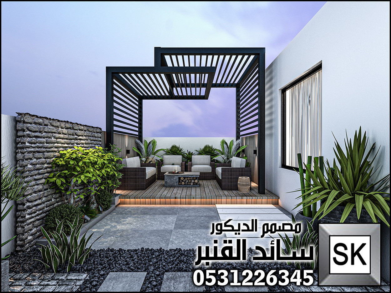 تصميم و تنسيق حدائق قي الرياض