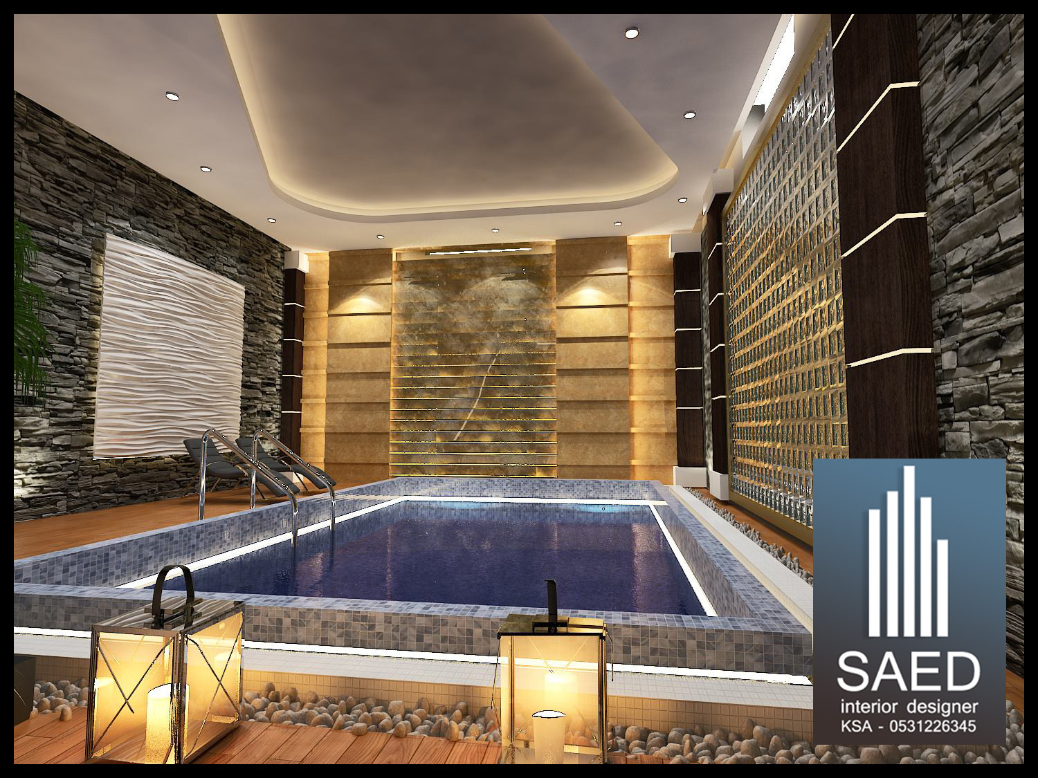 تصميم و تشطيب ديكور داخلي فاخر في الرياض