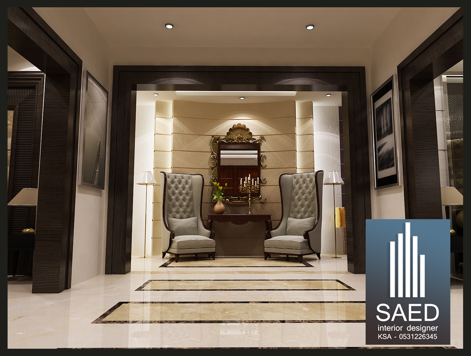 مصمم ديكور محترف في الرياض