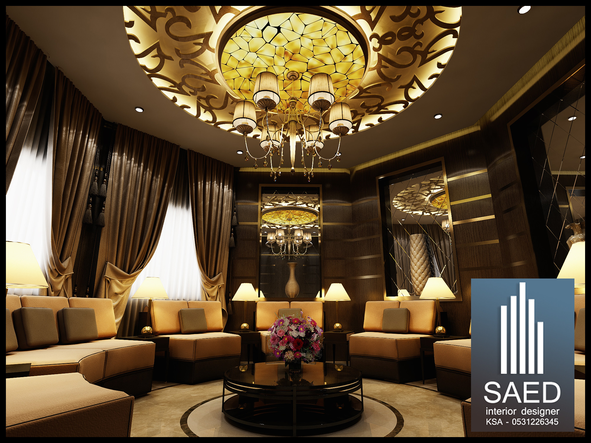 مصمم ديكور محترف في الرياض