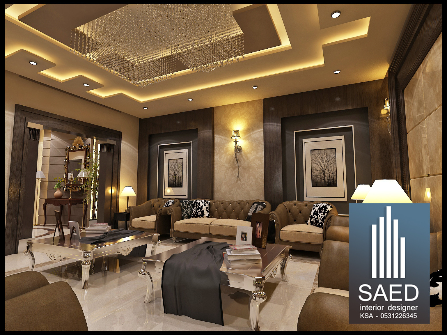 مصمم ديكور محترف في الرياض