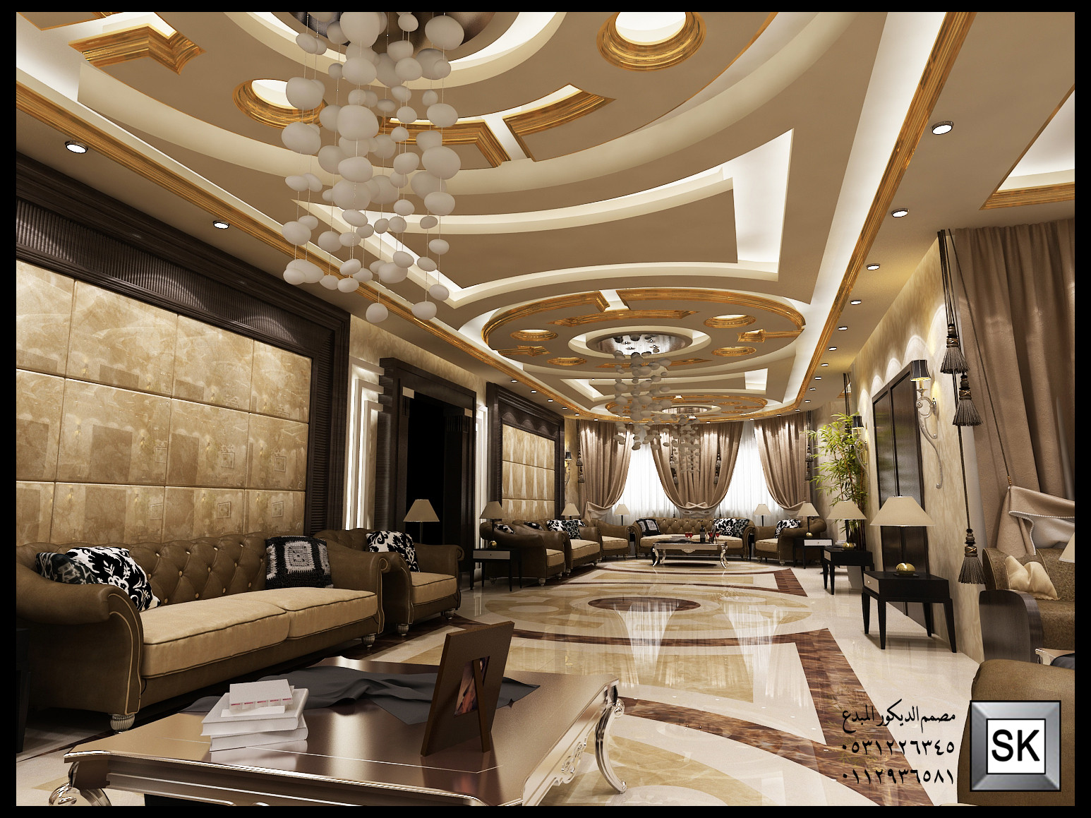 مصمم ديكور محترف في الرياض