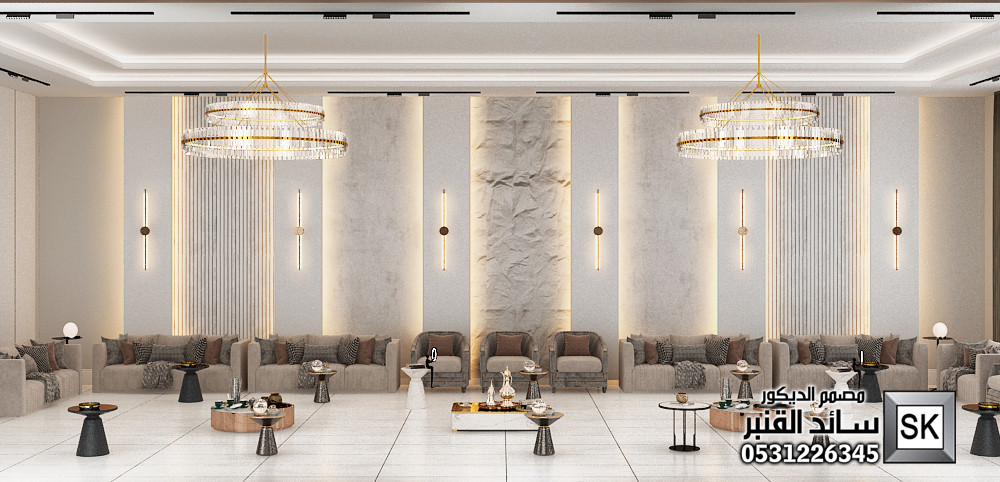 تصميم و تنفيذ ديكور مجالس رجال في الرياض