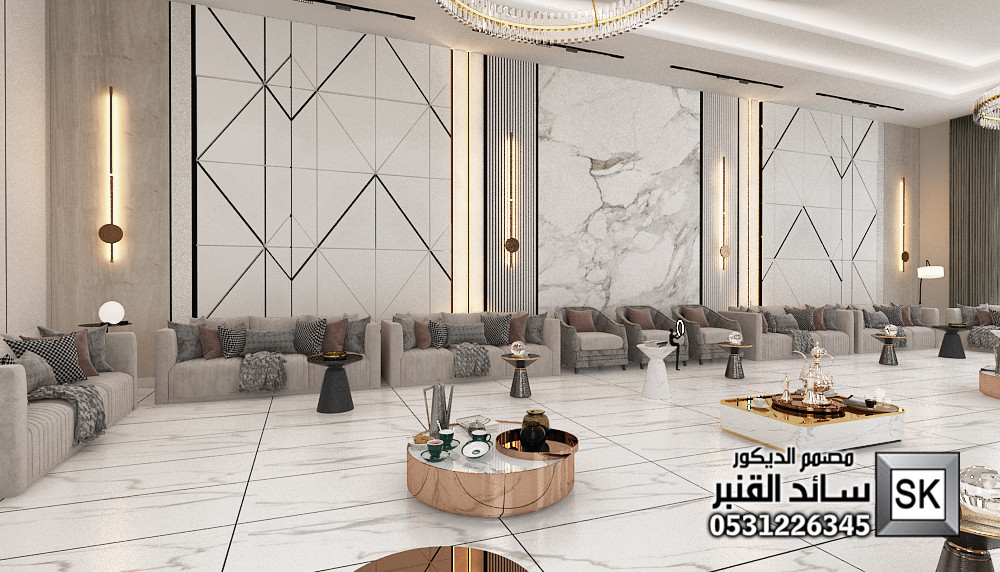 تصميم و تنفيذ ديكور مجالس رجال في الرياض